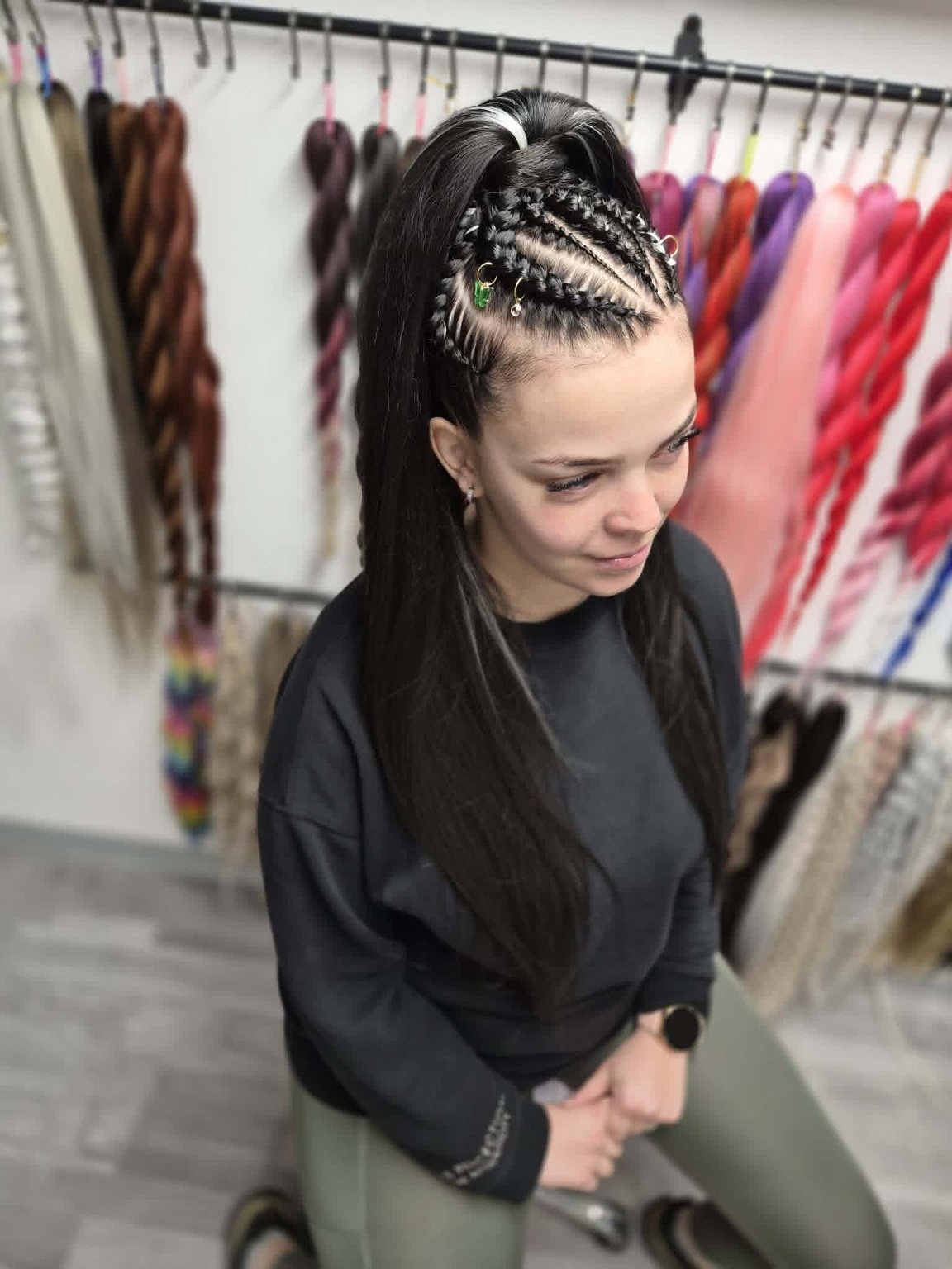 Ukázka účesu Braids by Bett