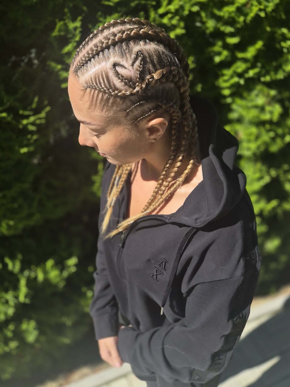Ukázka účesu Braids by Bett