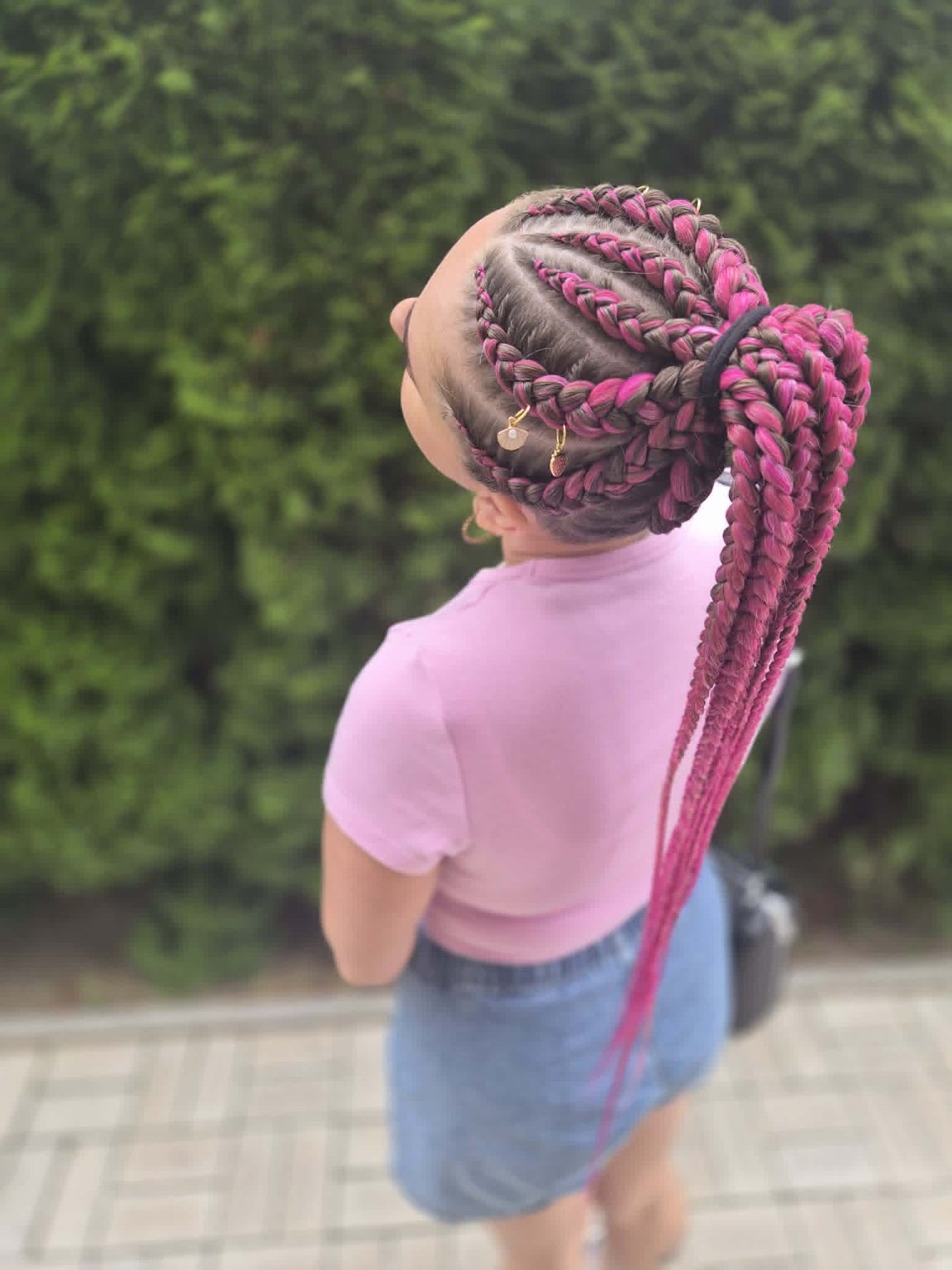 Ukázka účesu Braids by Bett